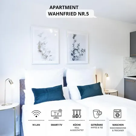Wahnfried No5 - Zentrales Cityapartment Kueche Mit Duschbad - 300m Zur Fussgaengerzone * Bayreuth