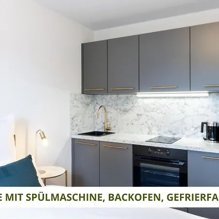 Apartment Wahnfried No5 - Zentrales Cityapartment Kueche Mit Duschbad - 300m Zur Fussgaengerzone Bayreuth