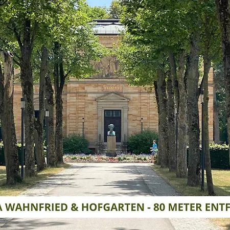Wahnfried No5 - Zentrales Cityapartment Kueche Mit Duschbad - 300m Zur Fussgaengerzone * Bayreuth
